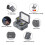 MH1 Intelligent Multifunction Headlamp USB Type-C Rechargeable Outdoor LED  Flashlight Lantern for Camping Work 4