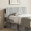 VidaXL vidaXL Headboard Cabinet with Storage Grey Sonoma Engineered Wood 5