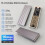 M2 SSD Case NVMe to USB3.1 SSD Enclosure Adapter 10Gbps USB 3.2 Gen2 USB C External Enclosure for PC B 3