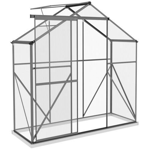 6-Pack 2.5ft Walk-In Polycarbonate Greenhouse
