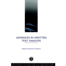 Advances in Written Text Analysis Hardcover Book