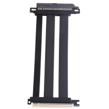 PCIE 5.0 16X Riser Extension Cable 15-20CM PCIE5.0 16X to 16X Adapter 90180Angle for RTX 40/50 RX7000/8000 20cm