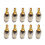 10pcs 4mm Crystal Binding Post Banana Plug Socket Connectors Gold Plated Audio Post Mounts B 1
