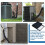 Air Conditioner Pipe Insulation Cover 3 Layer Outdoor Copper Pipe Insulation Sleeve,  Protective Wrap 2