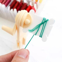 100-Piece Winding Board Storage Box + Yarn Winder Combination Set for Thread Holder Sewing Storage