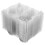 100Pcs Clear Egg Containers 2 Slots Chicken Egg Holder Storage Box Transparent Safe Kitchen Countertop Organizer 7