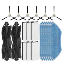 Compatibile con Accessori per M2 Pro / per M2S Pro Spazzola Principale Filtro Sacchetto Della Polvere Panno per Mop Pezzi di Ricambio