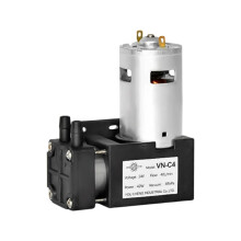 DC24V Oilless Vacuum Pump 85KPa 40L/Min Small Oil-Free Air Gas Pump High Suction for Laboratory Medicals DIY