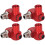 1/4" NPT-Koppling, 360 Svängbar Luftslangkoppling, Hem Luftpipinterface, Luftkompressor Tillbehör, Pipinterface 5