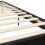 VidaXL vidaXL Bed Frame Black Oak 80 x 200 cm Engineered Wood 5