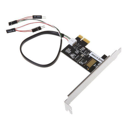 Telecomando per PC Desktop PCI-E Interruttore di Riavvio Wireless da 20 M Attiva L'Interruttore Desktop per Computer Wireless 1