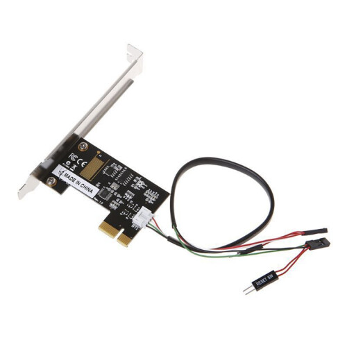 Telecomando per PC Desktop PCI-E Interruttore di Riavvio Wireless da 20 M Attiva L'Interruttore Desktop per Computer Wireless 2
