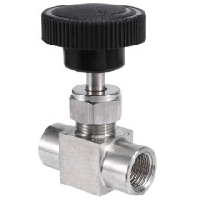 1/4 Pouce BSP éGal Filetage Femelle SS 304 Acier Inoxydable ContrôLe de DéBit Vanne à Aiguille D'ArrêT