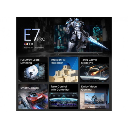 Hisense Hisense 85E7QTUKPRO 85" E7Q 4K QLED Smart TV 2
