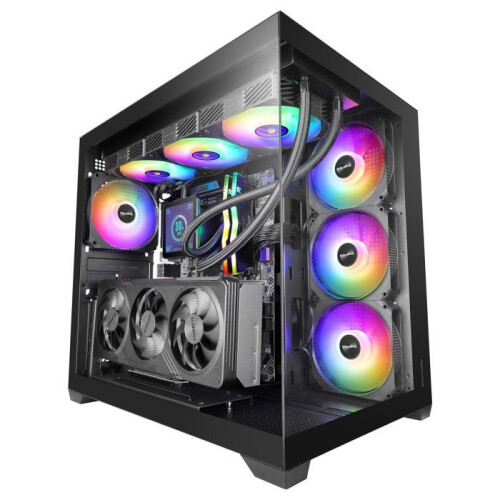 Mars Gaming MCV5 computer case Midi Tower Black 1