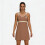 Vestido feminino Vibora Áspid - marrom/bege 1