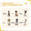 PawHut 16-Panel Heavy-Duty Puppy Playpen - Grey 4