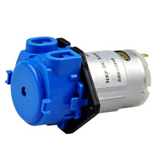 2st Liten Peristaltisk Pump 12V MiniSjälvprimande Pump Vätskepump Akvarium Lab Reversibel Mätning