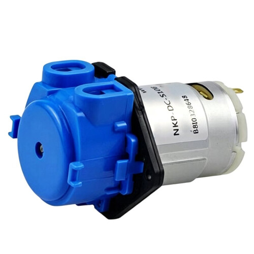 2pcs Small Peristaltic Pump  12V Micro Self-Priming Pump Liquid Pump Aquarium Lab Reversible Metering