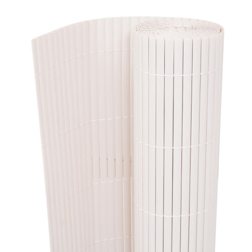 VidaXL vidaXL Gartenzaun Weiß 150 x 300 cm PVC