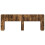 VidaXL vidaXL Headboard Cabinet with Storage Smoked Oak Engineered Wood 5