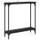 VidaXL vidaXL Console Table Black Oak 75 x 22.5 x 75 cm Engineered Wood 5