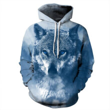 (Style M,XXL)Fashion Men Women 3d Lion Graphic Print Hoodie Sweatshirt Pullover Coat Top