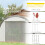 6-Pack 3m Polytunnel Greenhouse w/ Mesh Door 7