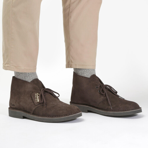 Clarks Desert Bt Evo Dark Brown Suede 1