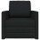 VidaXL vidaXL Folding Sofa Bed Black 74 x 77 x 81 cm Fabric 3