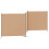VidaXL vidaXL 4-Panel Room Divider Beige 525 x 180 cm Fabric 4