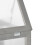 3-Tier Wood Greenhouse w/ Shelf - Dark Grey 8