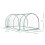 2-Pack Tunnel Greenhouse 200x100x80cm 3