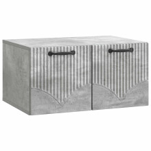 vidaXL Wall-Mounted TV Cabinet Concrete Grey 59.5 x 41 x 30 cm