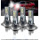 H7 LED Headlight Bulb Conversion Kit, 4-Pack High and Low Beam Combo for Automotive Lighting Upgrade 1