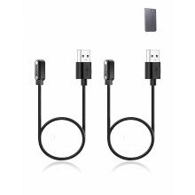 Pacáiste 2 Chábla Muirir USB Maighnéadach do Thaifeadán Gutha Intleacht Shaorga Note, Comhoiriúnach le Múnla 2592 Note, Corda Muirir Ma