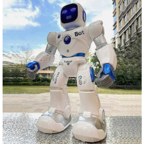 Smart Robot for Kids, Large Programmable Interactive RC Robot with Voice Control, App Control and AI Programming, Educat