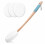 Back Lotion Applicator with 4 Replaceable Pads, Long Handle Self-Care Tool for Seniors, Easy Use for Feet, Back and Hard 1