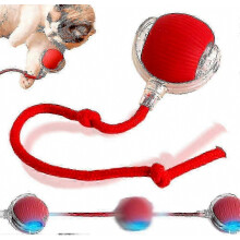 Interactive Dog Ball Toy with Automatic Self Rolling Function for Pets to Play and Exercise Outdoors