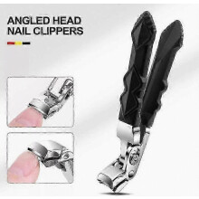 Cortauñas profesional para personas mayores con uñas gruesas, cabezal grande en ángulo, mango ergonómico, fácil agarre y control precis