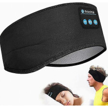 Bluetooth Headband Headphones, Ultra Thin Noise Cancelling Wireless Headband for Sleeping, Soft and Comfortable Sleep Ma