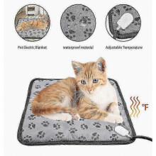 Waterdichte verwarmingsmat voor honden en katten. Veilig en comfortabel verwarmingskussen voor huisdieren met een zacht en duurzaam opp