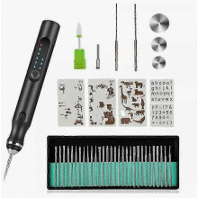 Engraving Pen for DIY Projects, Jewelry Engraving Machine, Precision Handheld Tool for Metal, Wood and Glass