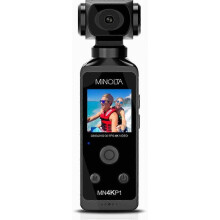 Videocamera tascabile 4K Ultra HD 2025 con WiFi, action camera portatile per vlogging, design impermeabile