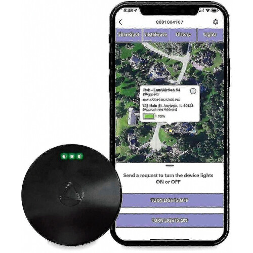 54 GPS Tracker 4G LTE Waterproof Magnetic Mount for Vehicles and Assets, Elderly Tracking Security Device