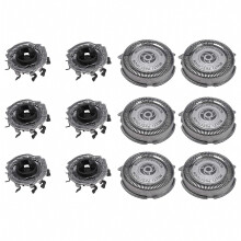 Ersatzklingen-Set für Scherköpfe, kompatibel mit den Modellen der Serie 5000: S5000, S5420, S5380, S5351, Multipräzisionstrimmer-Zubehö