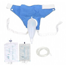 Wearable Urine Bag with Catheter Tube, 1000ml 2000ml for Men and Elderly, Urinary Incontinence Support