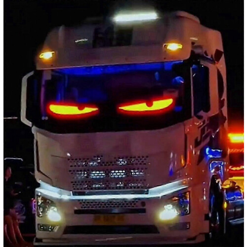 Truck LED Matrix Pixel Panel Soft Foldable Scrolling Text Board for Custom Vehicle Lighting Displays