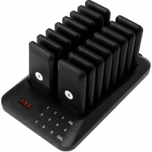 2024 Touch Screen Restaurant Pager System with Customer Calling Buzzers for Waiting Service