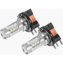 stuks 80W H15 HID LED-koplampen voor dagrijverlichting, helderwitte DRL-vervangingslampen, hoge zichtbaarheid